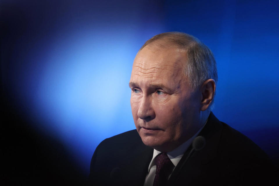 Vladimir Putin in Moscow (Alexander Kazakov / AFP - Getty Images)