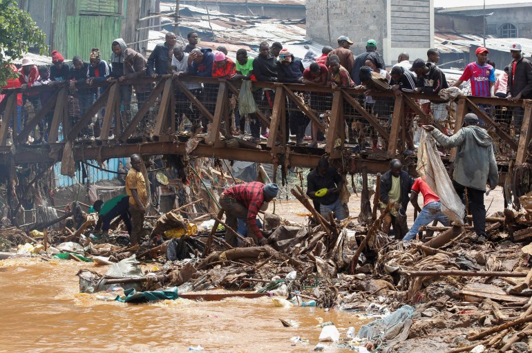 Floods in Mathare, Kenya